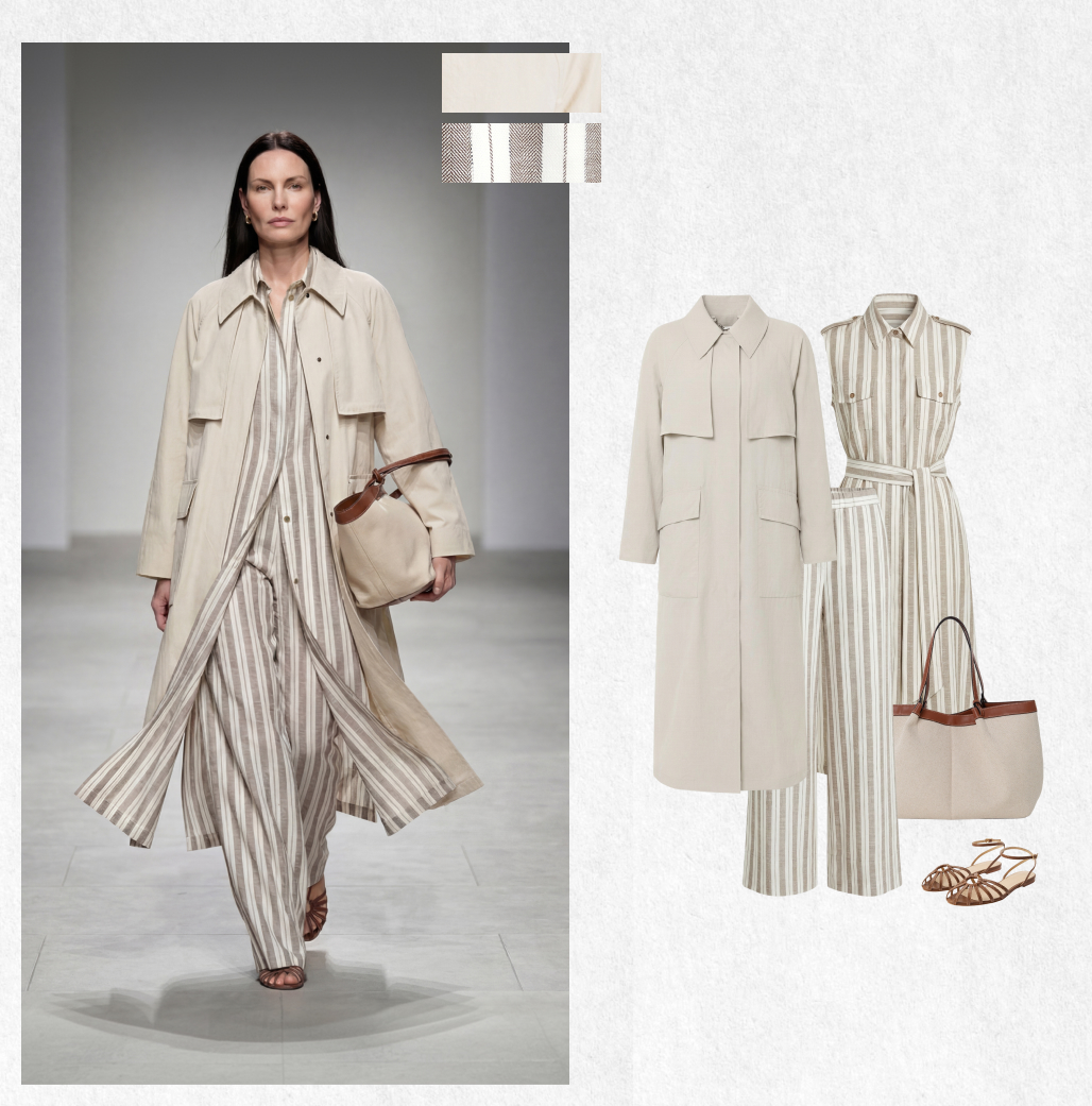 Одежда Pompa в полоску