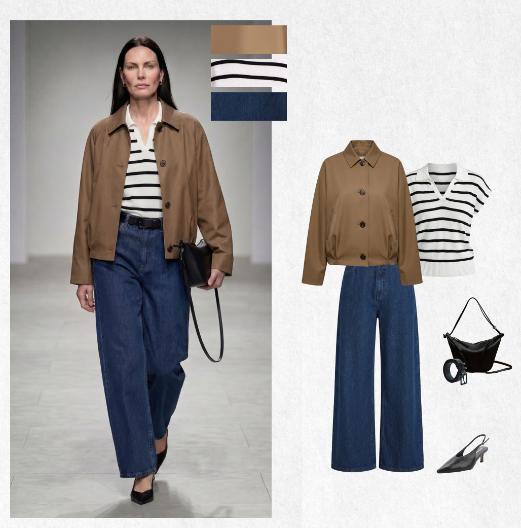 Одежда Pompa в полоску