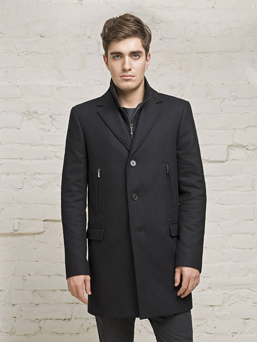 Пальто мужское классическое с мембраной