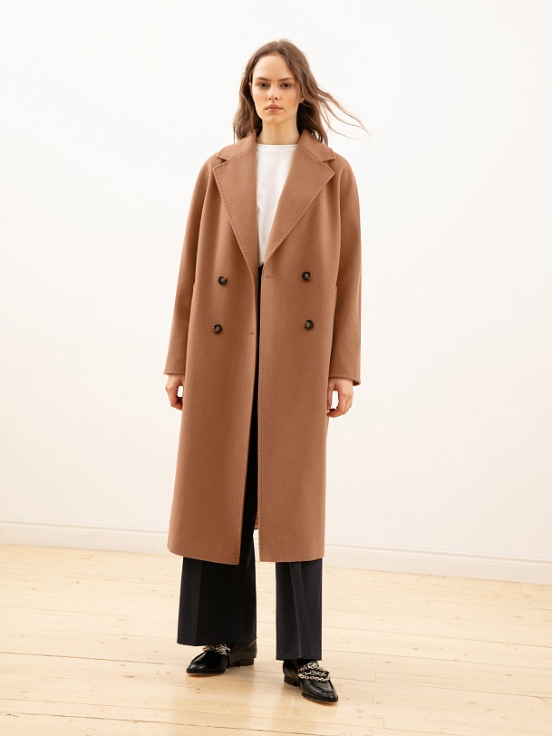 Пальто-кокон с мембраной