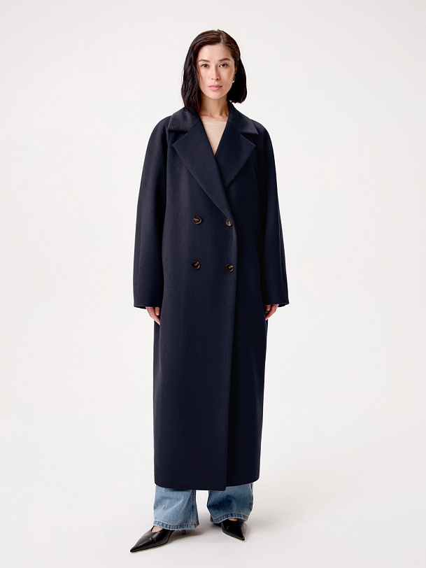 Пальто из шерсти с мембраной