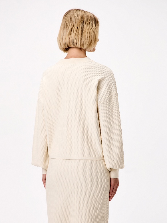 Джемпер из фактурной вискозы POMPA арт.3218100kn2702