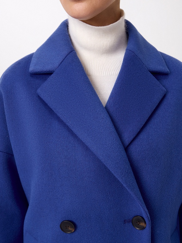 Шерстяное пальто с мембраной POMPA арт.1014902p10063