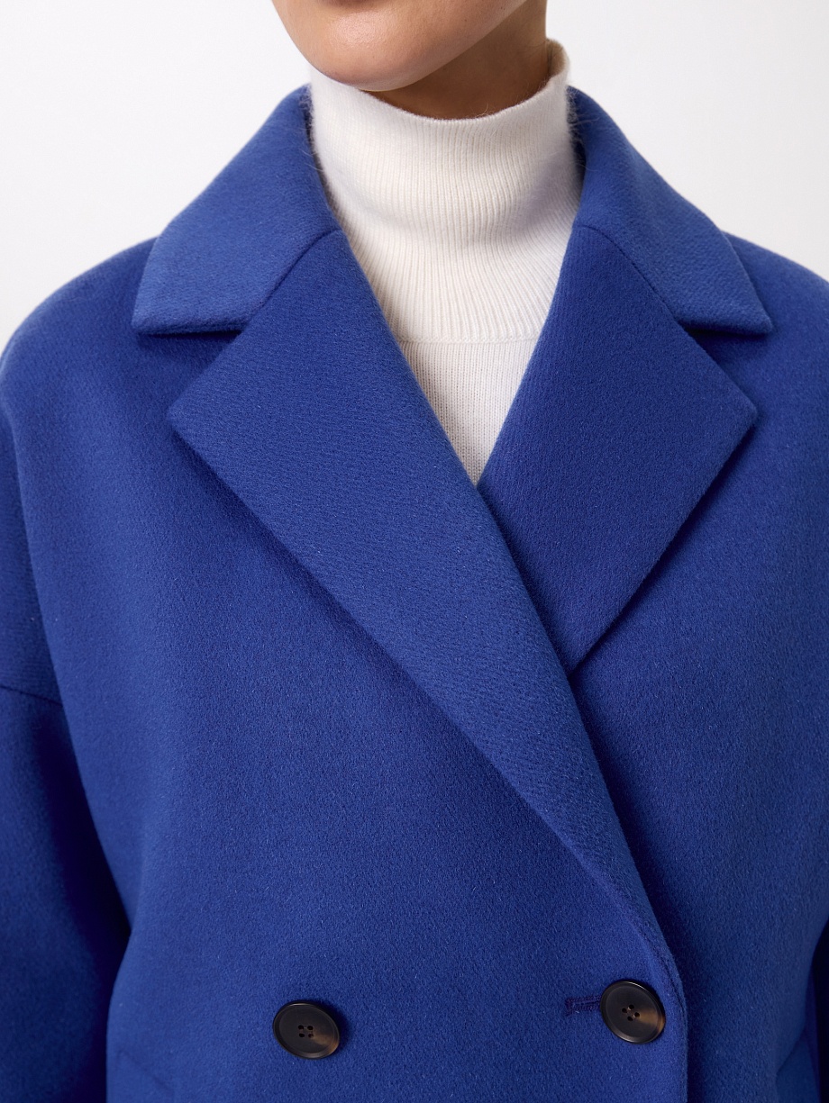 Шерстяное пальто с мембраной