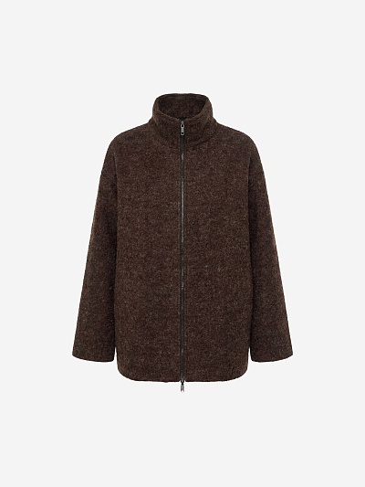 Куртка из шерсти с мембраной и утеплённой спинкой POMPA