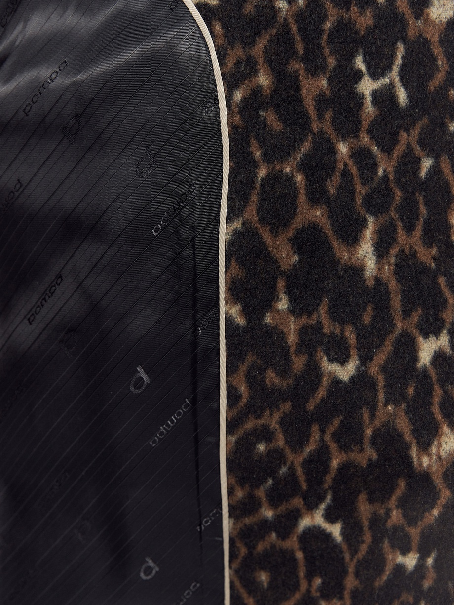 Пальто-жакет из шерсти с мембраной