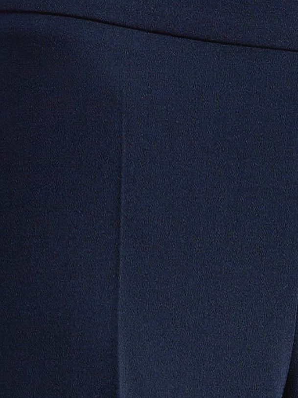 Расклешенные брюки со стрелками из костюмной ткани