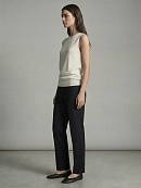 Прямой вязаный топ из вискозы и шелка POMPA арт.3231161cs1003