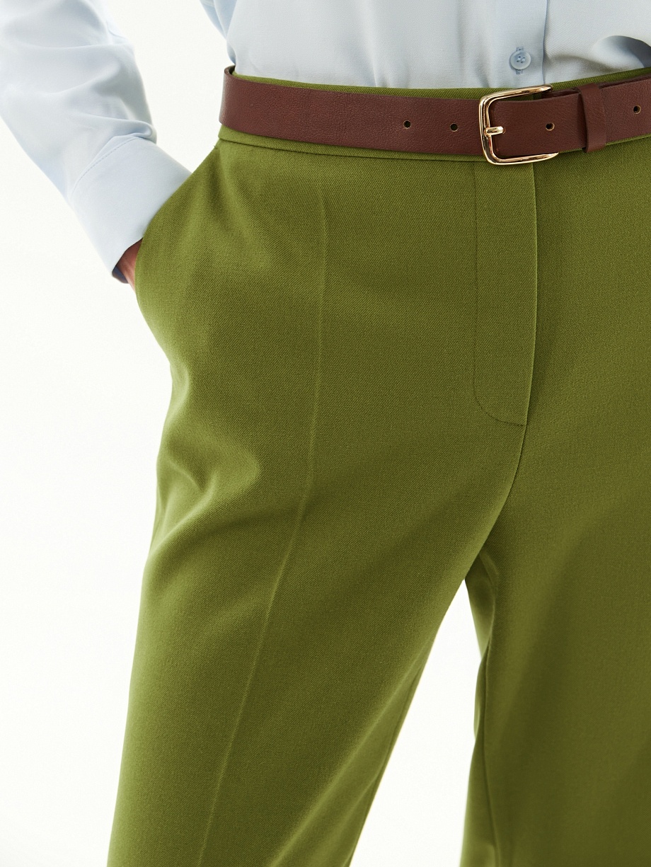 Классические прямые брюки со стрелками