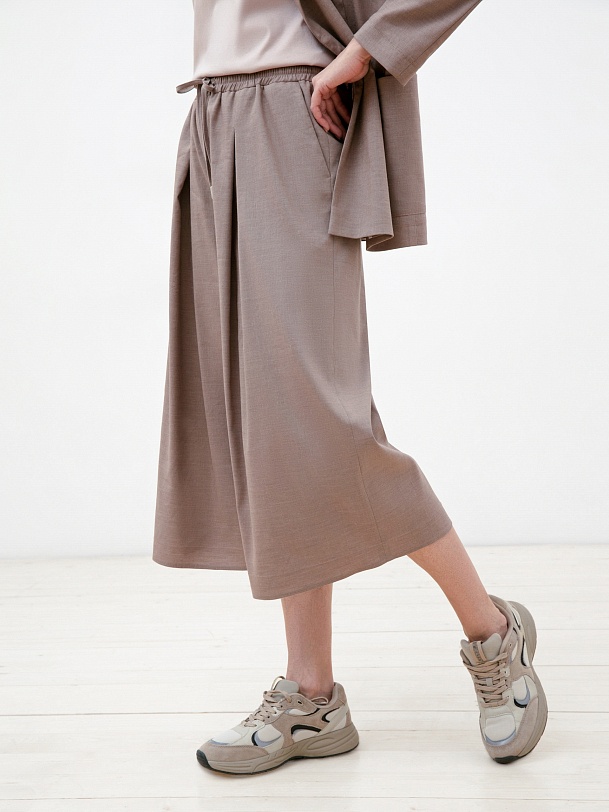 Брюки-кюлоты женские