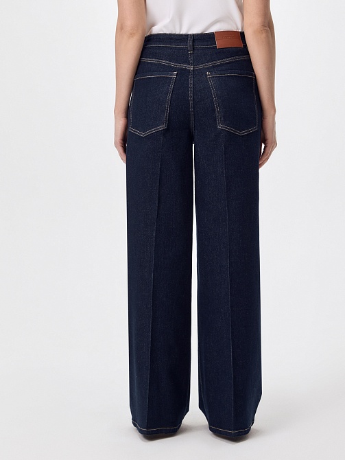 Джинсы со стрелками из 100% хлопка