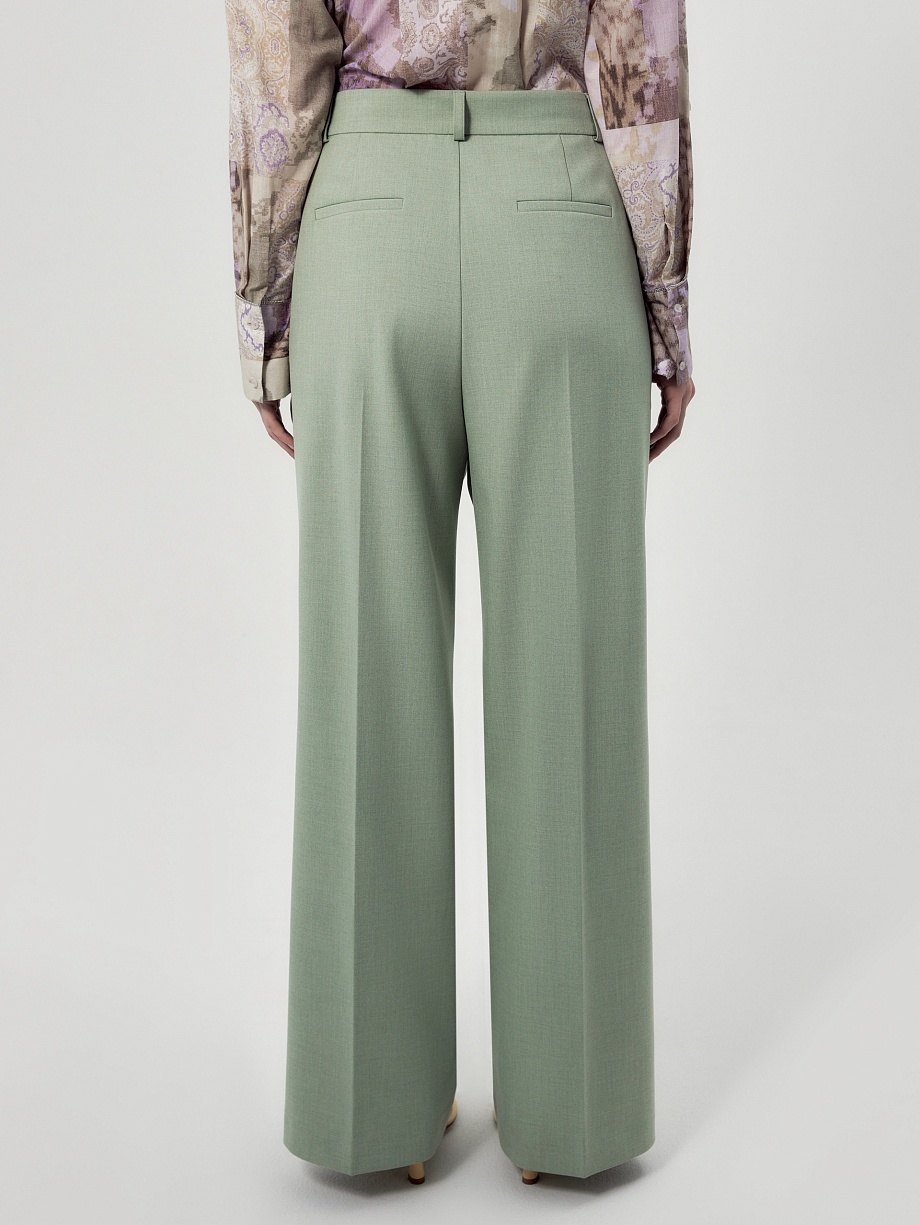 Прямые брюки со стрелками