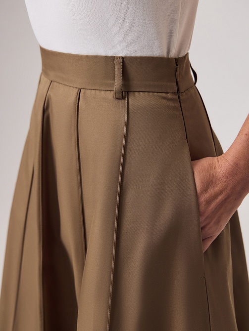 Юбка-трапеция с водоотталкивающей пропиткой