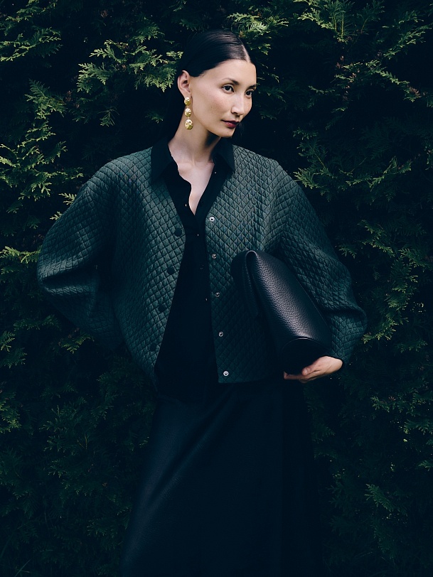 Стеганый жакет