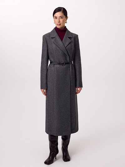 Шерстяное пальто с мембраной POMPA