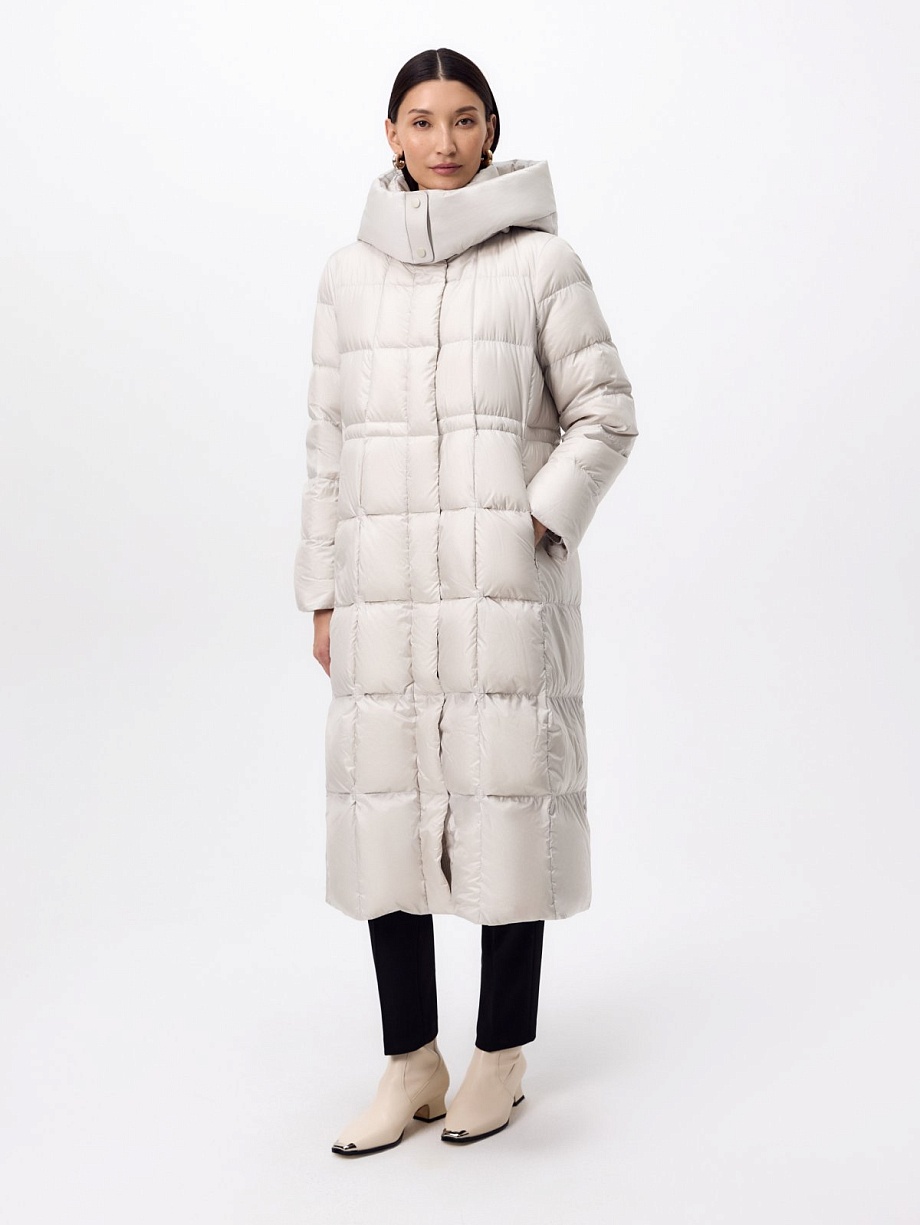 Облегчённый пуховик с утеплителем 90% пух и 10% перо