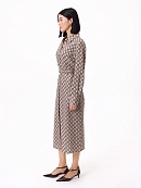 Платье миди из 100% тенселя POMPA арт.3130780ee0190