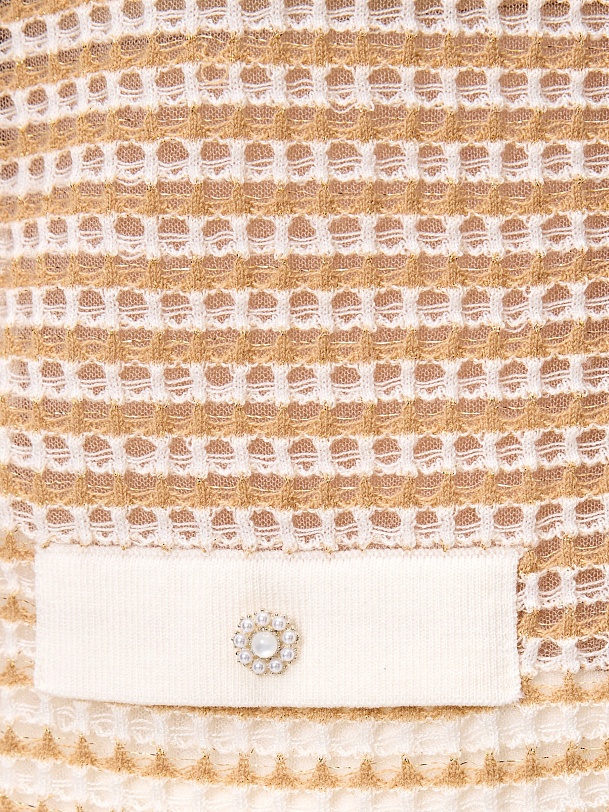 Кардиган из смесовой пряжи