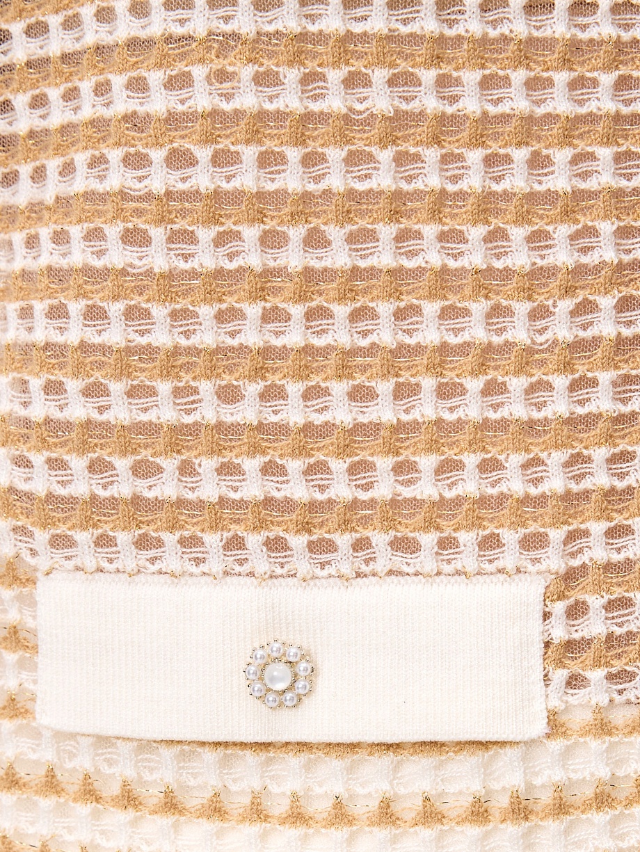 Кардиган из смесовой пряжи