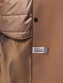 Пальто из премиальной шерсти с мембраной и съёмной подстёжкой POMPA арт.1016171p91107