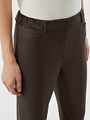 Зауженные брюки из костюмной ткани POMPA арт.1119642ne0181