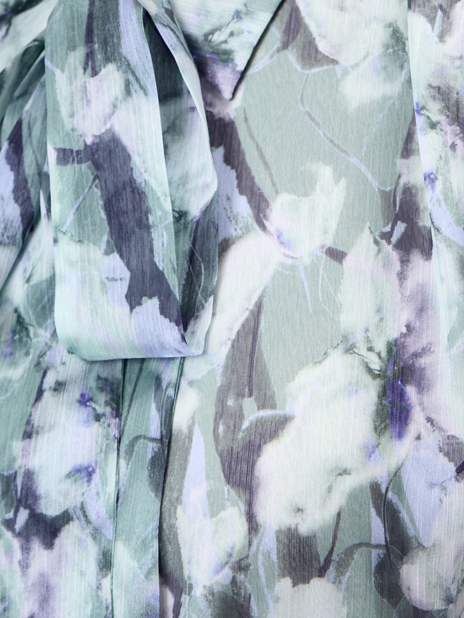 Платье из шифона