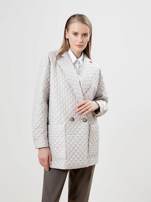 Куртка-жакет стеганая