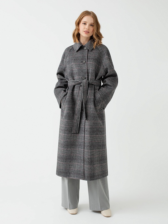 Пальто женское еврозима с мембраной и утепленной спинкой POMPA арт.1014570p90090