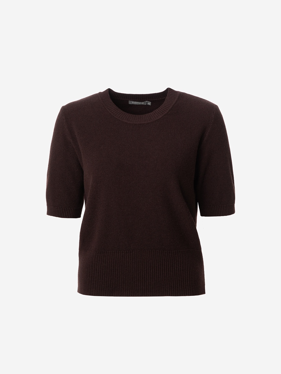 Джемпер из вискозы и шерсти