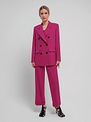Брюки прямые из костюмной ткани POMPA арт.3119289ss1117