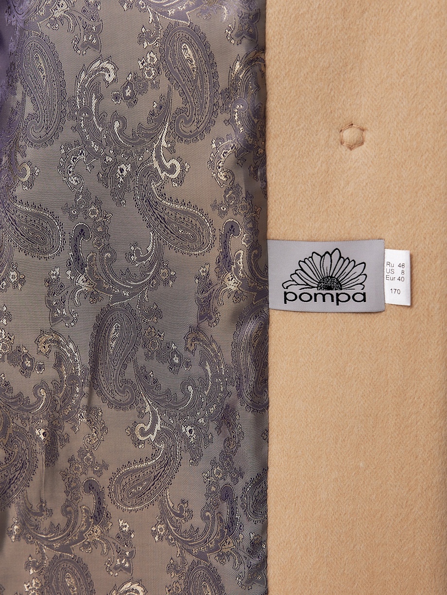 Шерстяное демисезонное пальто с мембраной