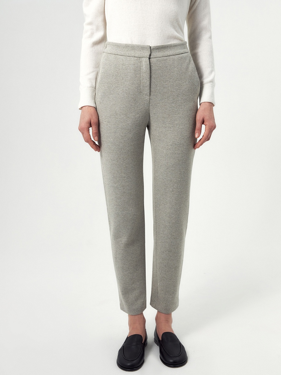 Брюки из трикотажа