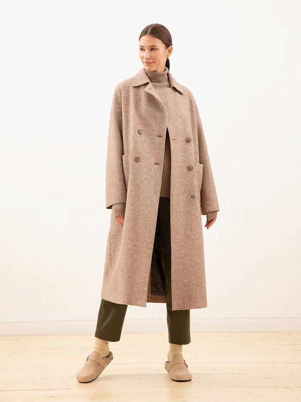 Пальто-халат с мембраной