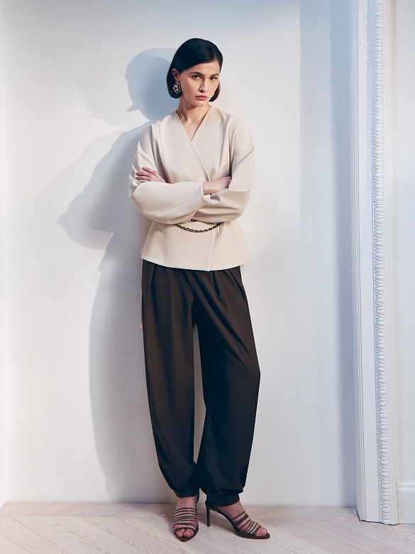 Брюки-аладдины POMPA арт.3111670dr1482