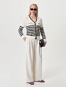 Кардиган в морском стиле из вискозной пряжи POMPA арт.3612170kn2190