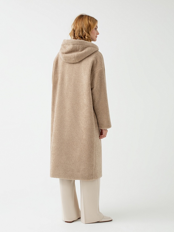 Экошуба с мембраной, утеплителем и капюшоном