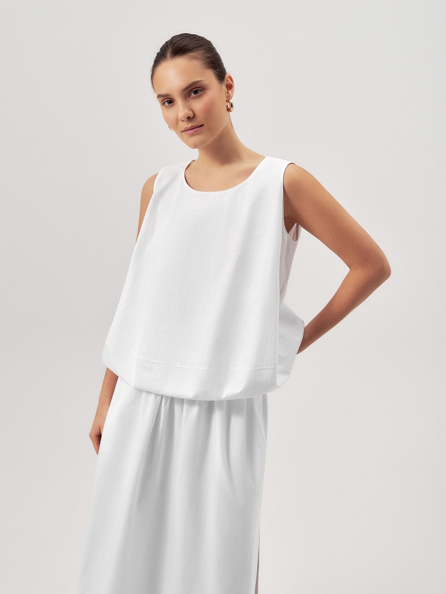 Летняя блуза  из 100% хлопка