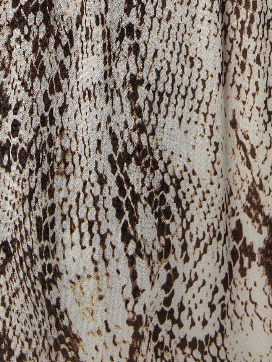 Широкие брюки из 100% вискозы