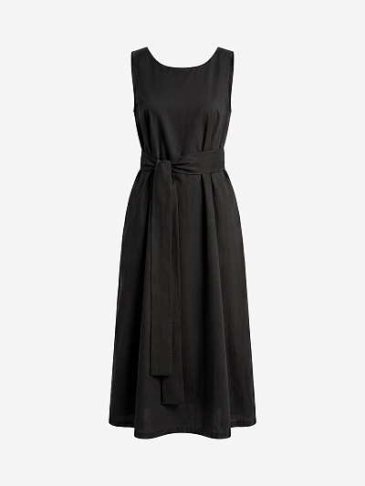 Сарафан из 100% хлопка с поясом POMPA