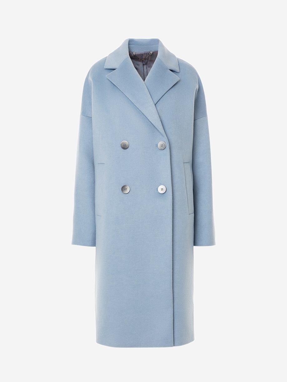 Шерстяное пальто с мембраной