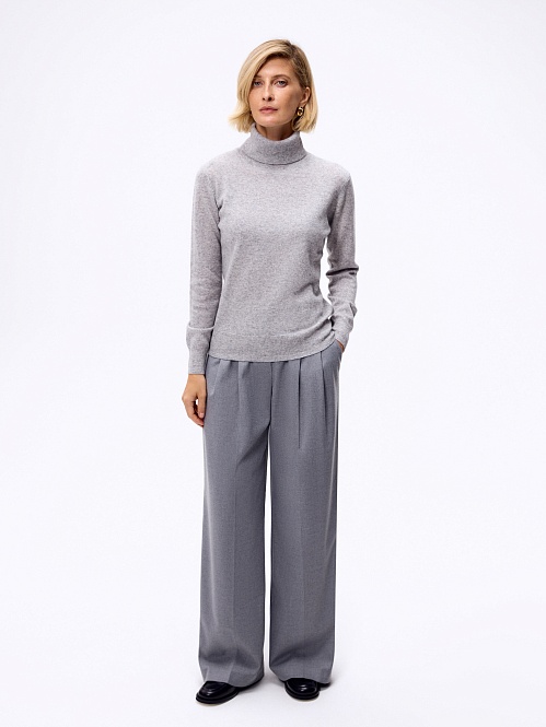 Свитер из 100% кашемира POMPA