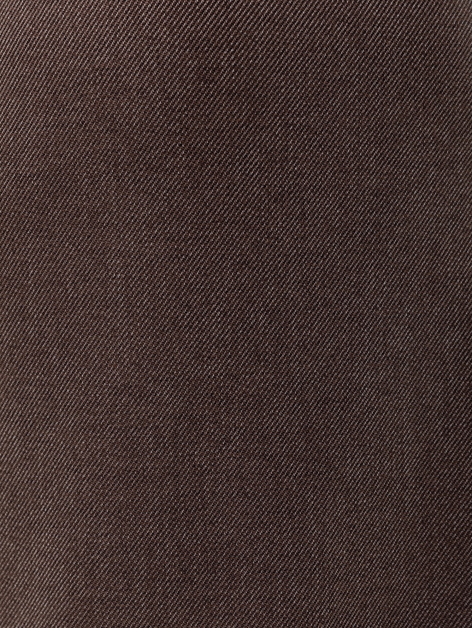 Классическая юбка миди полуприлегающего силуэта