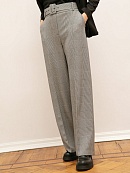 Брюки женские серые в клетку POMPA арт.1119311bc0398