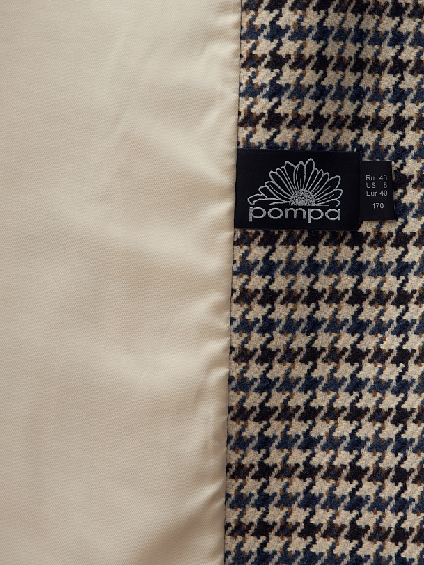 Шерстяное пальто с мембраной