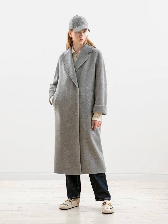 Пальто женское еврозима с мембраной и утепленной спинкой POMPA арт.1013806p90091