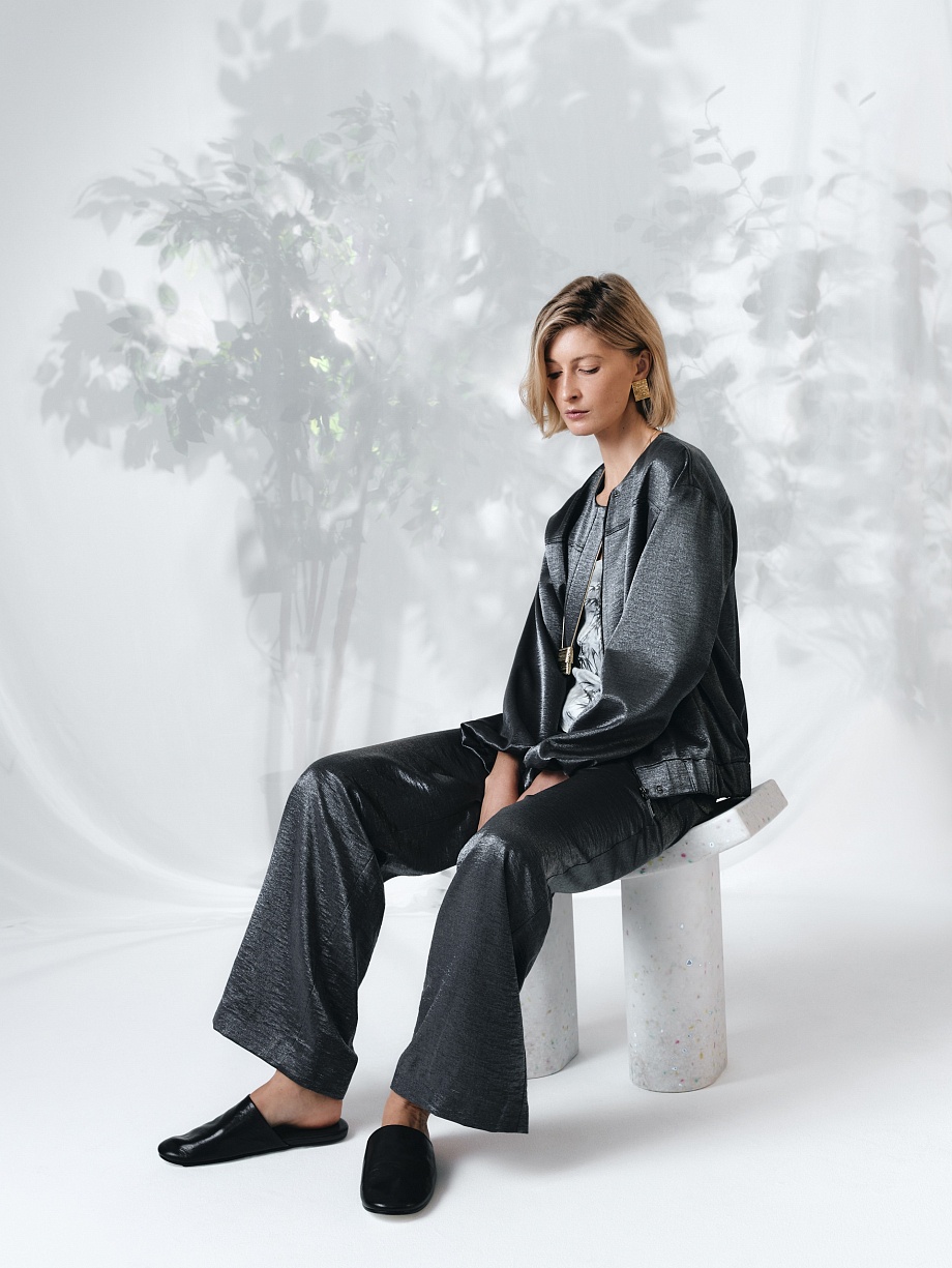 Брюки из вискозы