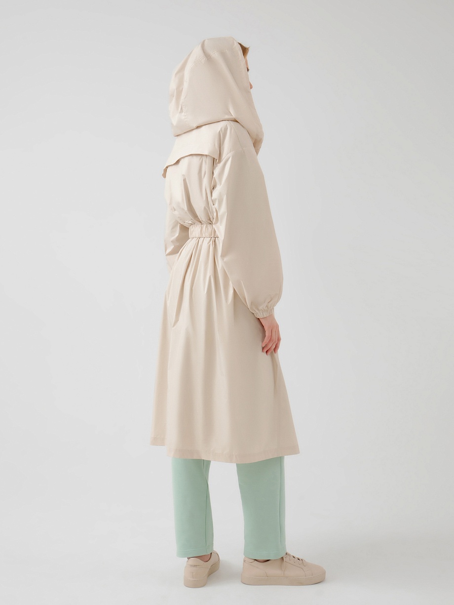 Плащ-трансформер с капюшоном