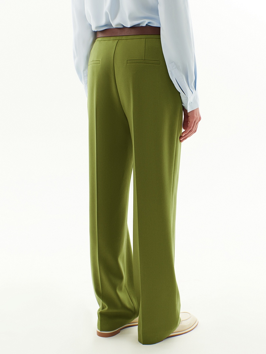 Классические прямые брюки со стрелками