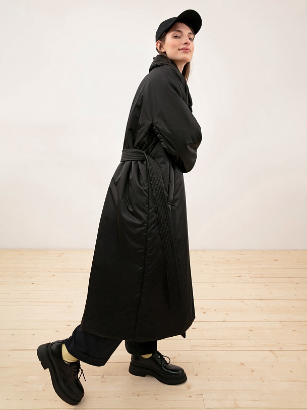 Утепленное пальто с мембраной