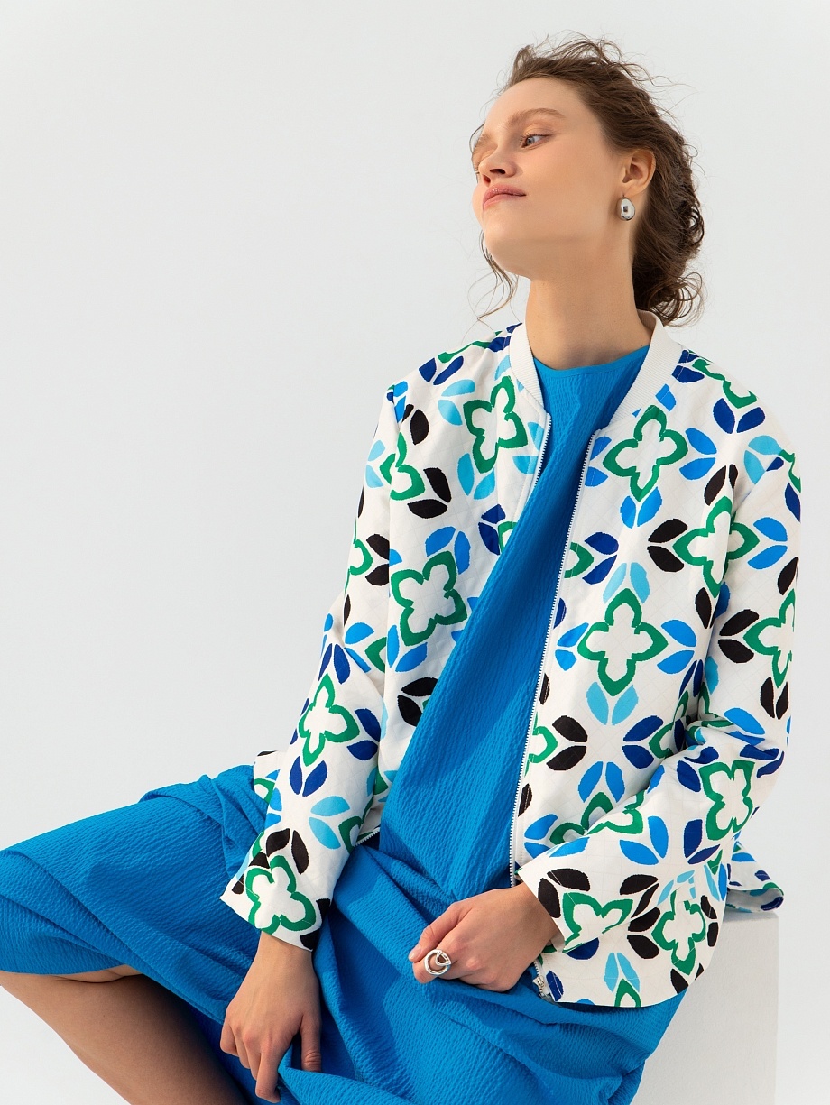 Стёганый жакет на молнии